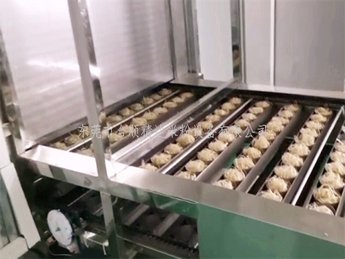 東莞市合順精達米粉設備有限公司研發(fā)新產品即食非油炸方便面設備生產線已投入生產中